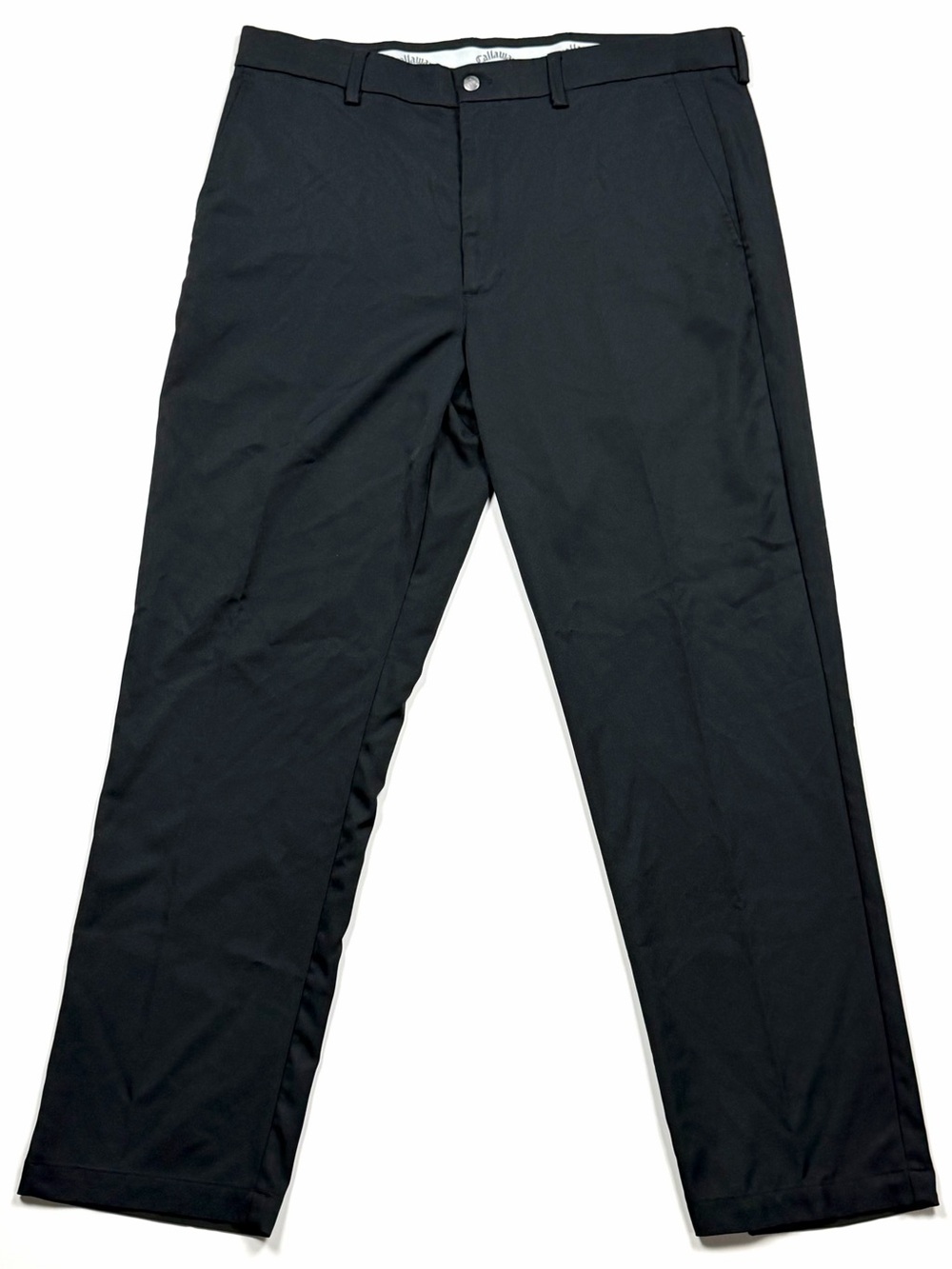 Callaway Golf Performance Pants Men’s 36x32 Black Stretch Flat Front